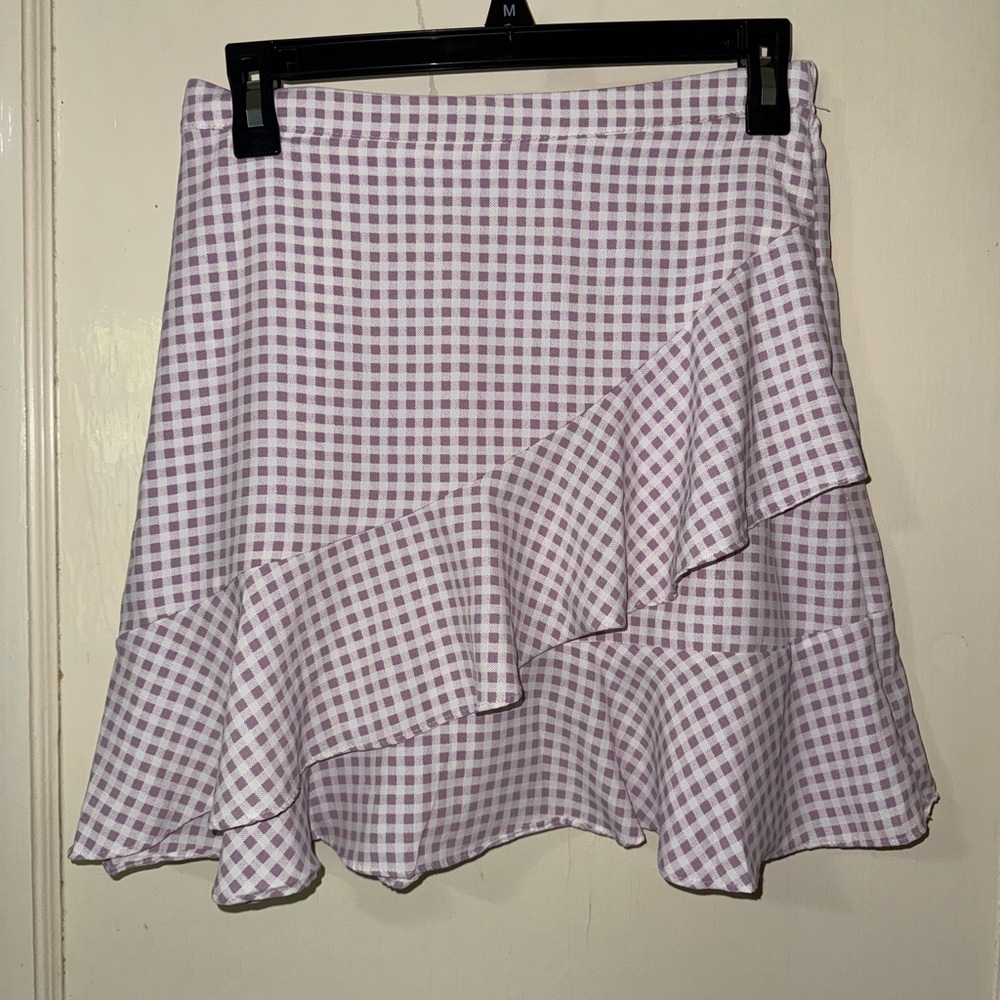 Ruffle Skirt - Purple